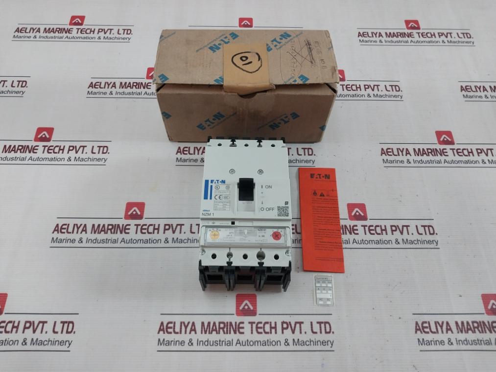 Eaton Nzmb1-a125-na Molded Case Circuit Breaker B600 Q300 300Vac 480Y/277Vac