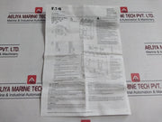 Eaton Nzmb1-a125 Molded Case Circuit Breaker 50/60Hz 50C 1221B Il01203004Z