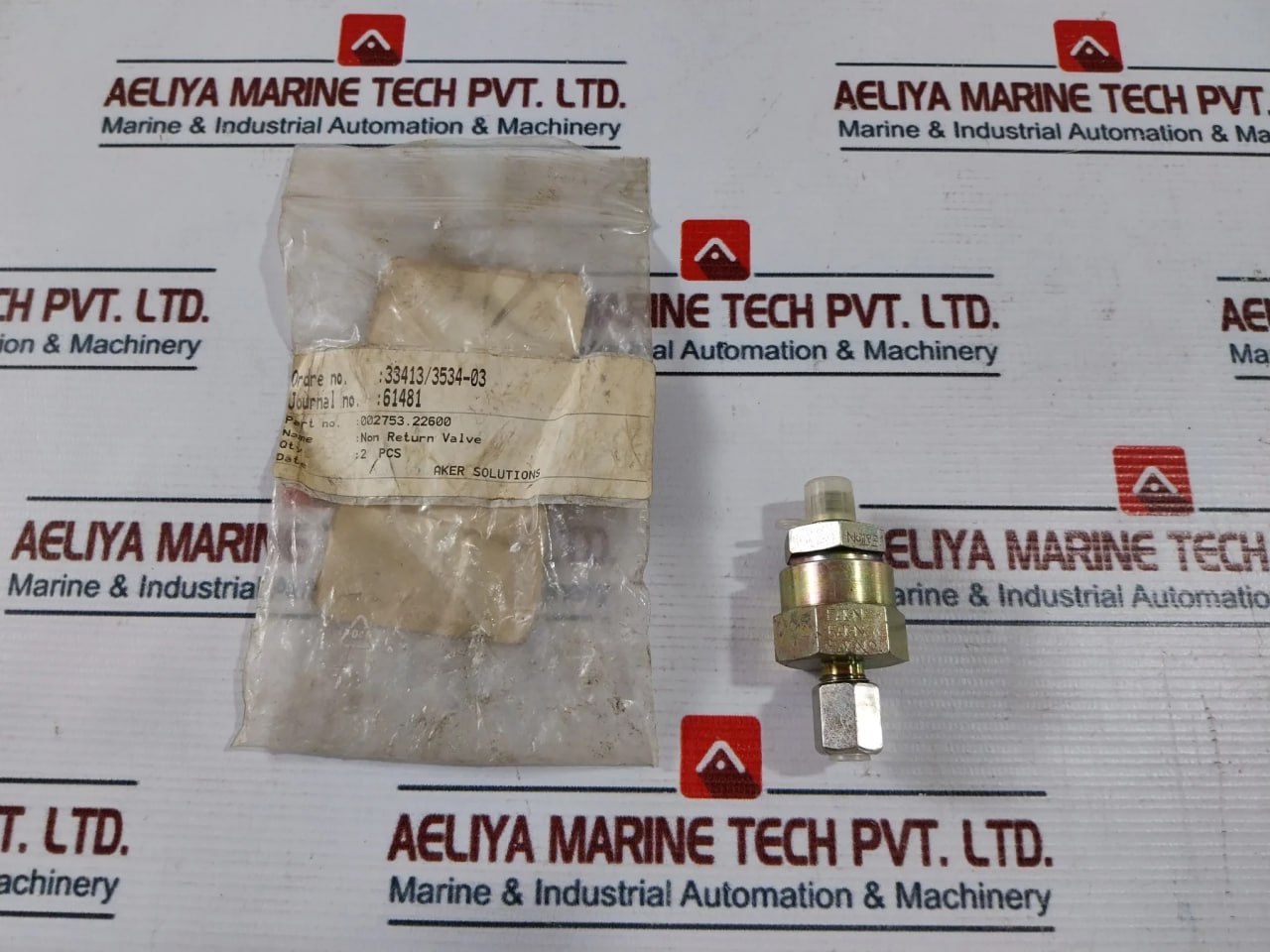 Eaton 002753.22600 Non Return Valve