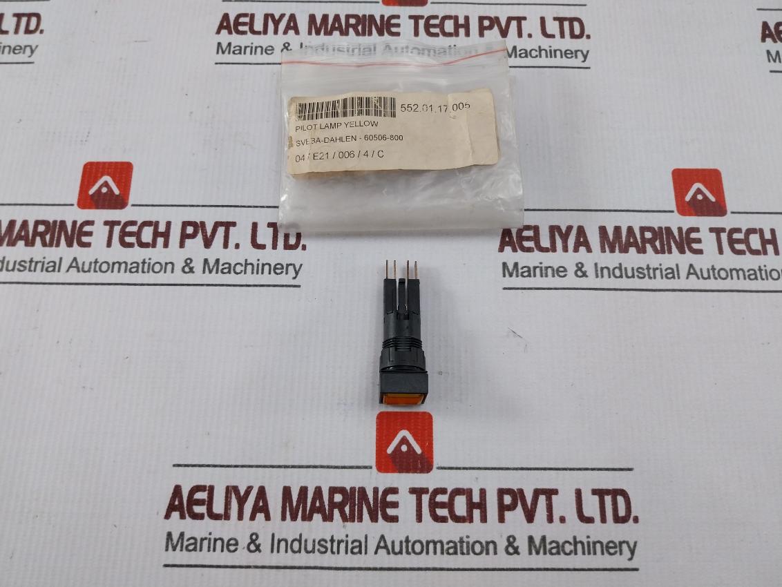 Eaton Iec 60947 Illuminated Pushbutton Actuator Pilot Lamp Yellow