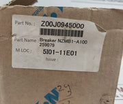 Eaton Nzmb1-a100 Molded Case Circuit Breaker 100A 1221B 40C Z00J0945000