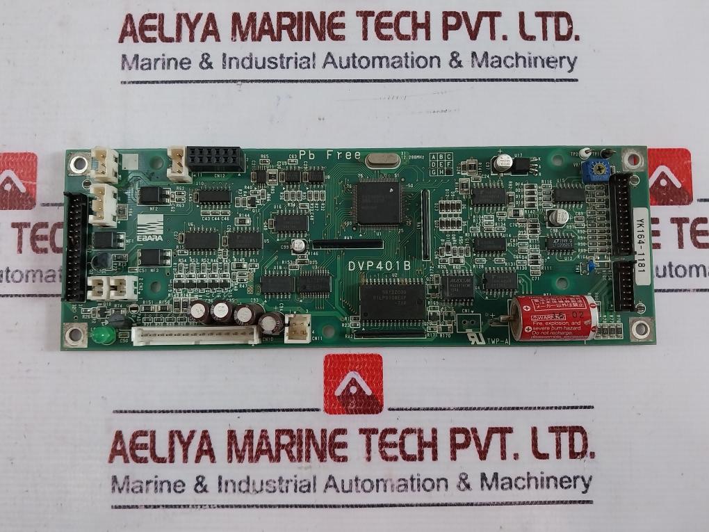 Ebara Dvp401B Pc Board Roughing Pump Part Printed Circuit Yk164-1181 Twp-a