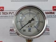 Econosto 0-6 Bar Pressure Gauge 100 M/M
