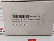 Econosto 0-6 Bar Pressure Gauge 100 M/M