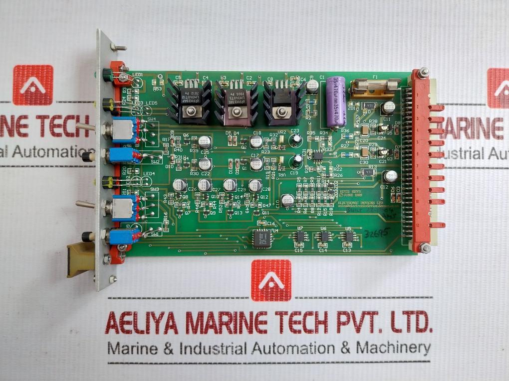 Ed721 Electronic Devices Alarm Control Pcb Card Rev3