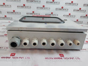 Ed Ed816 Fire Detector Panel W/ Camlock Cabinet+Key Control Switch Led Indicator