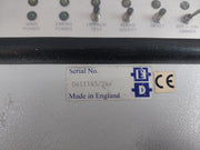 Ed Ed816 Fire Detector Panel W/ Camlock Cabinet+Key Control Switch Led Indicator