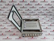 Ed Ed816 Fire Detector Panel W/ Camlock Cabinet+Key Control Switch Led Indicator