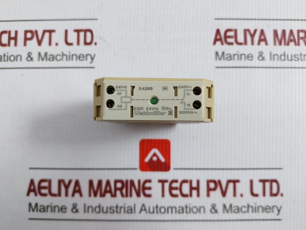 Egr 54266 Relay Coupler Module 24v Dc/Ac By Weidmuller