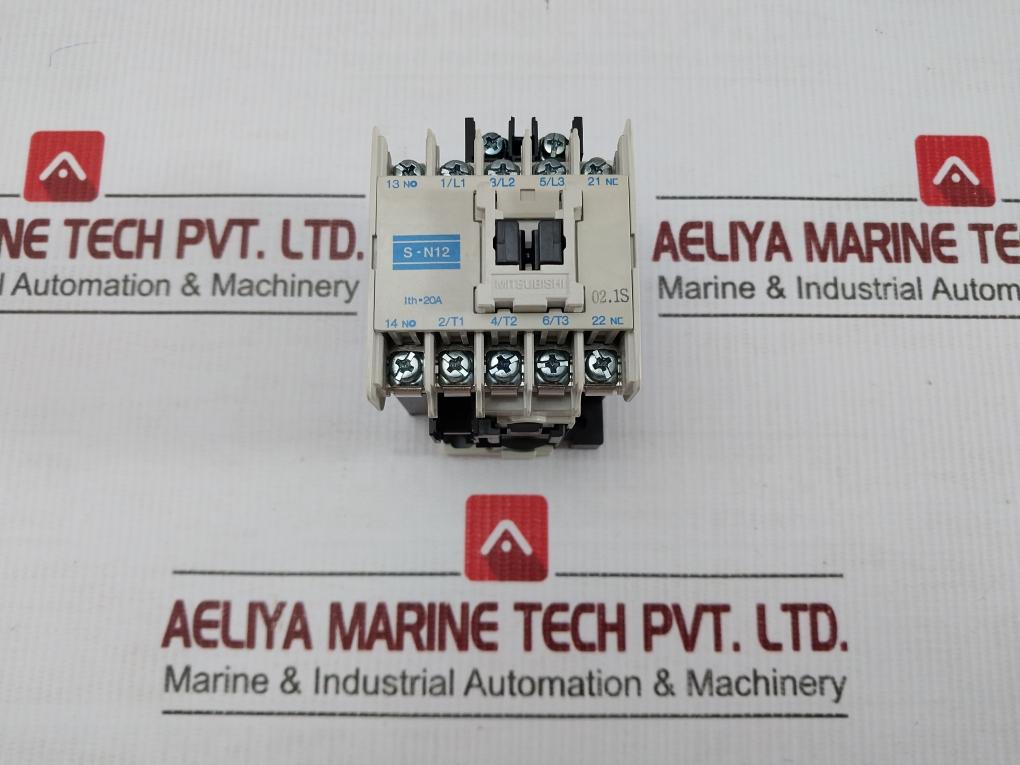 Electric Magnetic Contactor 100-110v 60hz By Mitsubishi Electric S-N12