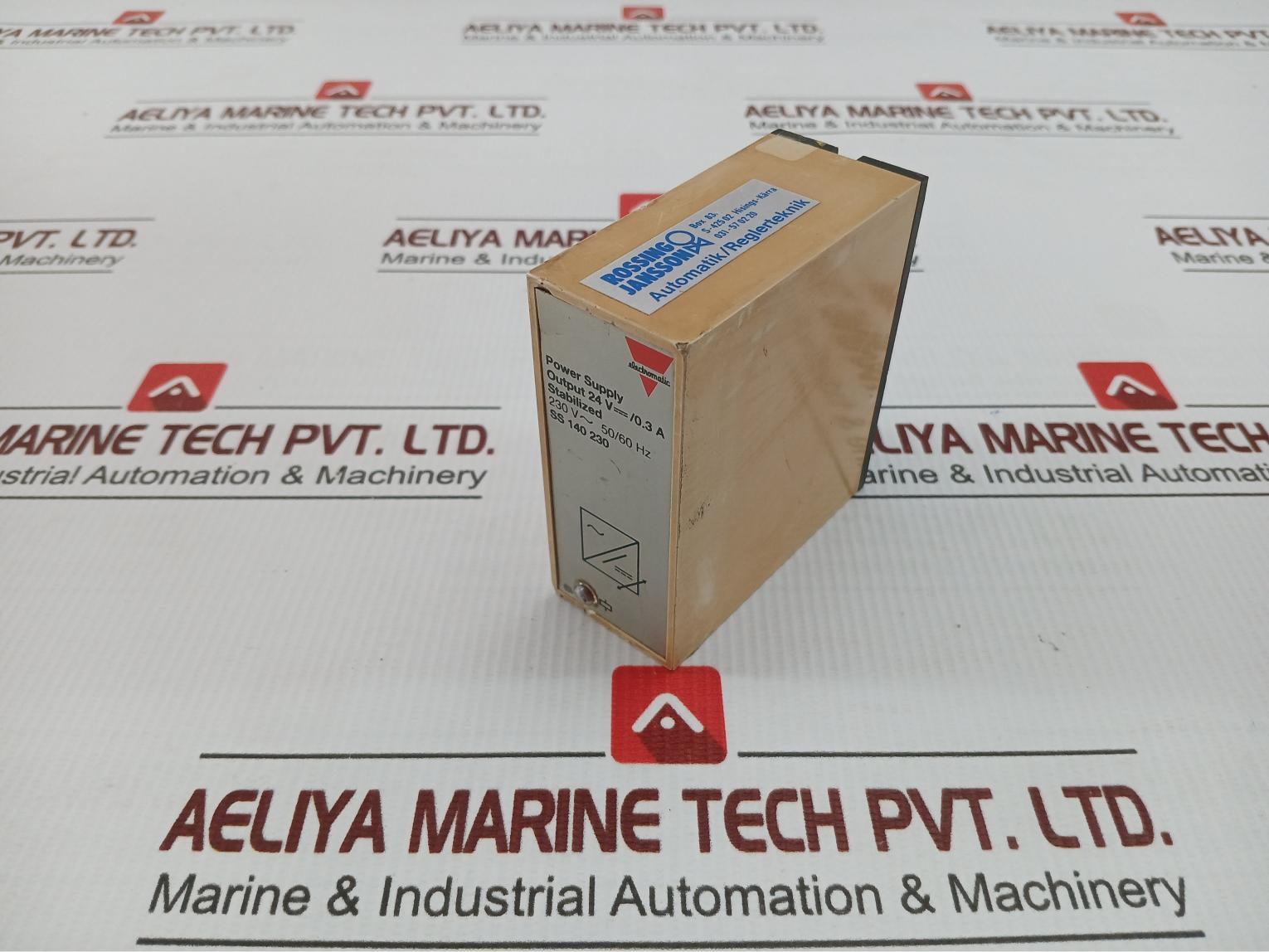 Electromatic Stabilized Power Supply 24vdc/0.3a In Used Ss 140 230