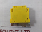 Lot of 50X ELMEX ET10 Earth Terminal Block IEC 60947-7-2 6–16 AWG 13 mm