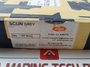 Elmex Screw Type End Clamp Sacc10022541-Hps Scun