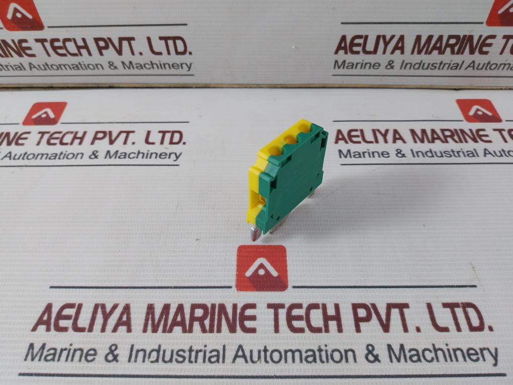 Elmex Et10 Earth Terminal Block Iec 60947-7-2 6–16 Awg 13 Mm