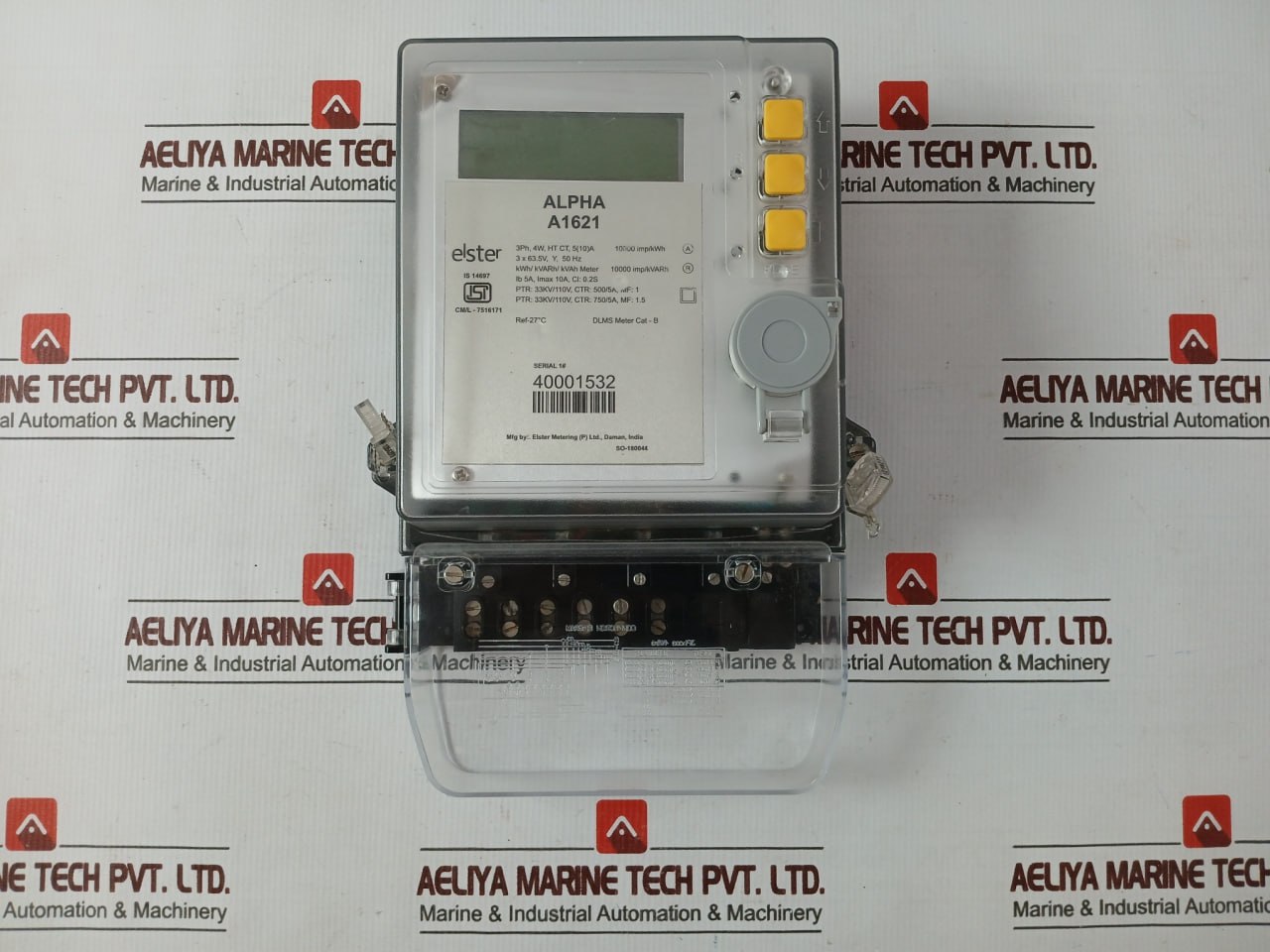 Elster A1621 3-phase Digital Electric Meter 10000 Imp/Kwh Rs 485