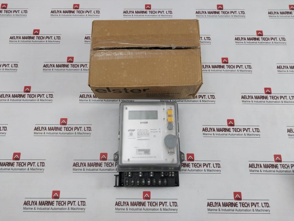 Elster A1630 Kwh/Kvarh/Kvah Meter 5000 Imp 27C Ib 5A Imax 10A Cl 0.5S