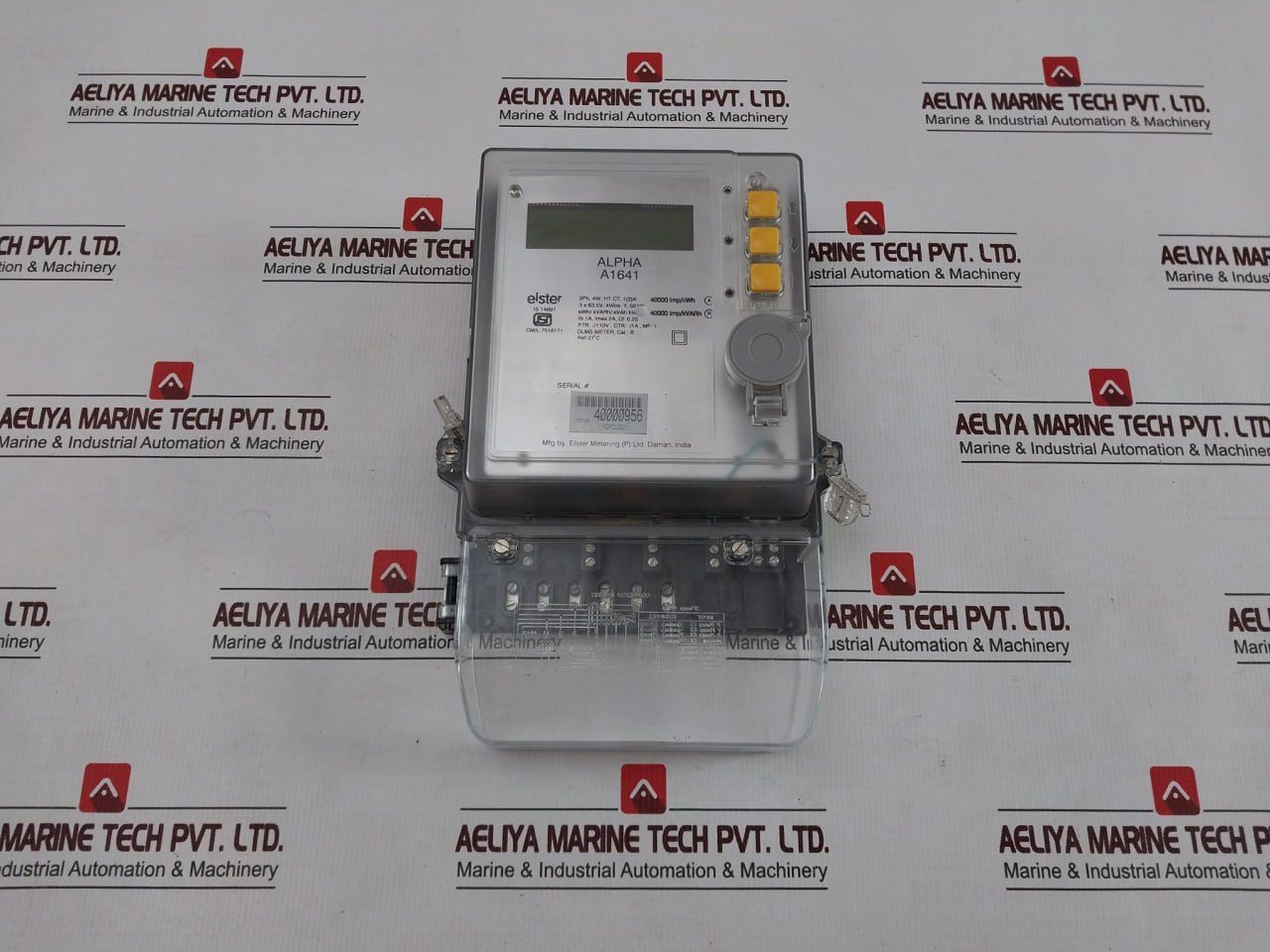 Elster Alpha A1641 Digital Kwh/Kvarh/Kvah Electric Meter 0.2S 40000 Imp 27˚C