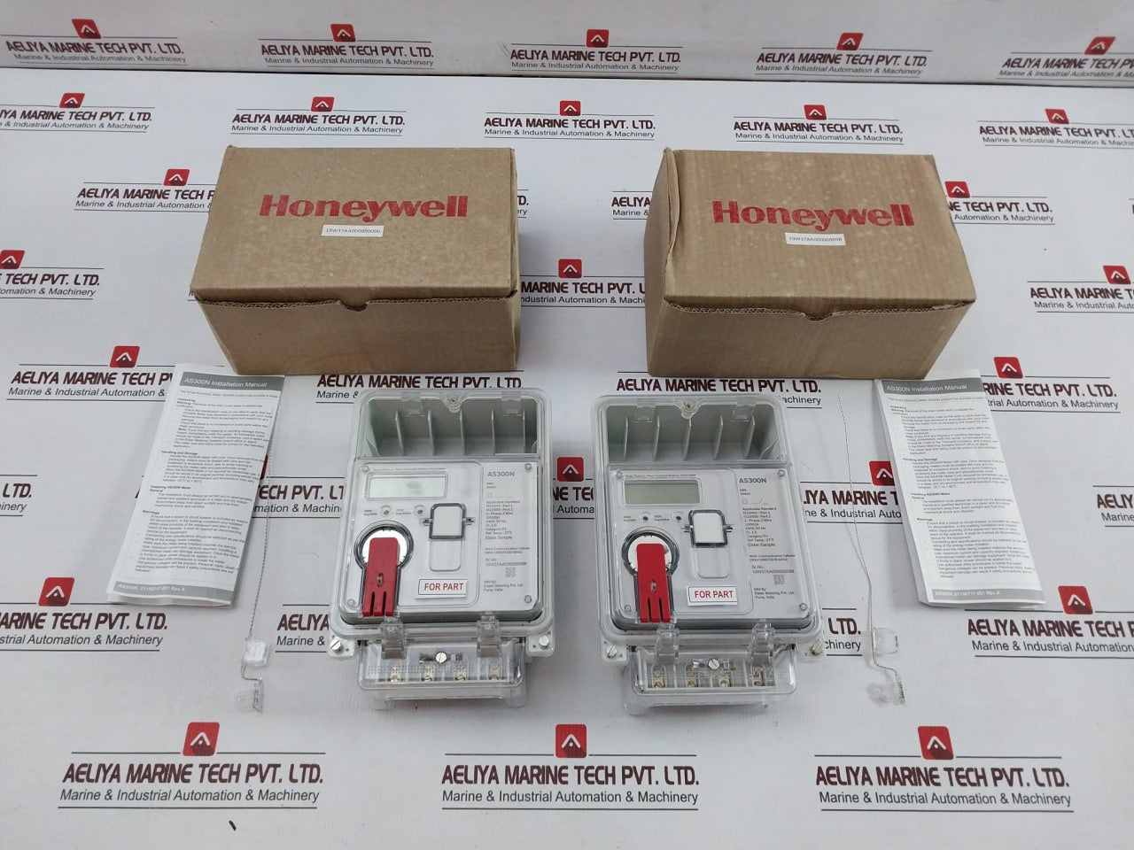 Elster As300N Single Phase A.C. Watthour Smart Meter 10(60)A (Not Working)