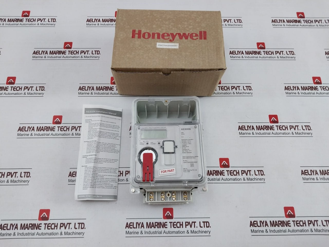 Elster As300N Single Phase A.C. Watthour Smart Meter 240V 50Hz (Not Working)