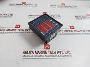 Eltrac Vaf Panel Meter With Digital Lcd Display Et 2081, 85-270 V Ac/Dc In Used