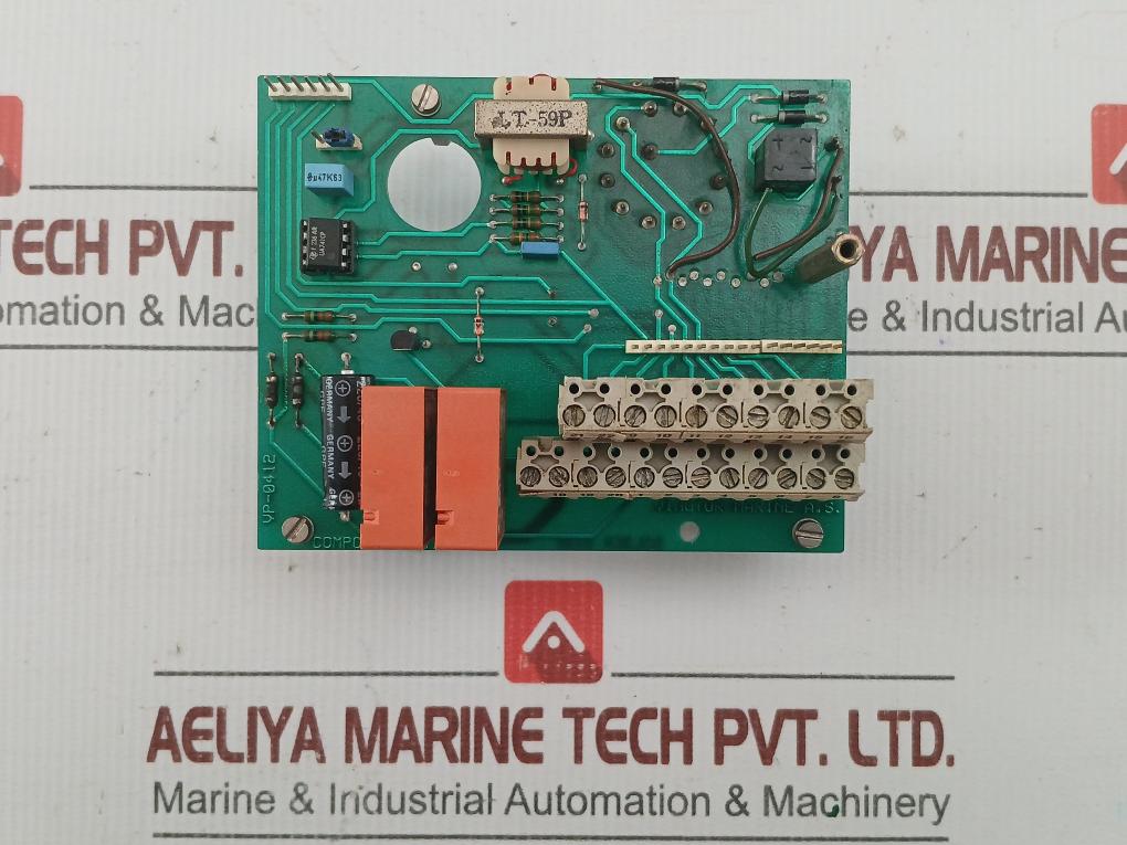 Emergency Telephone System Pcb Module Vp-0412 By Vingtor Marine - 170 Gm