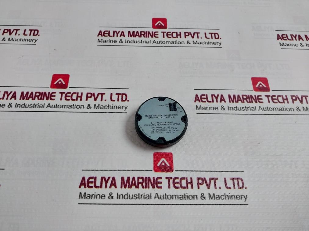 Emerson/Rosemount 03031-0001-0002 Alarm Saturation Electronic Board