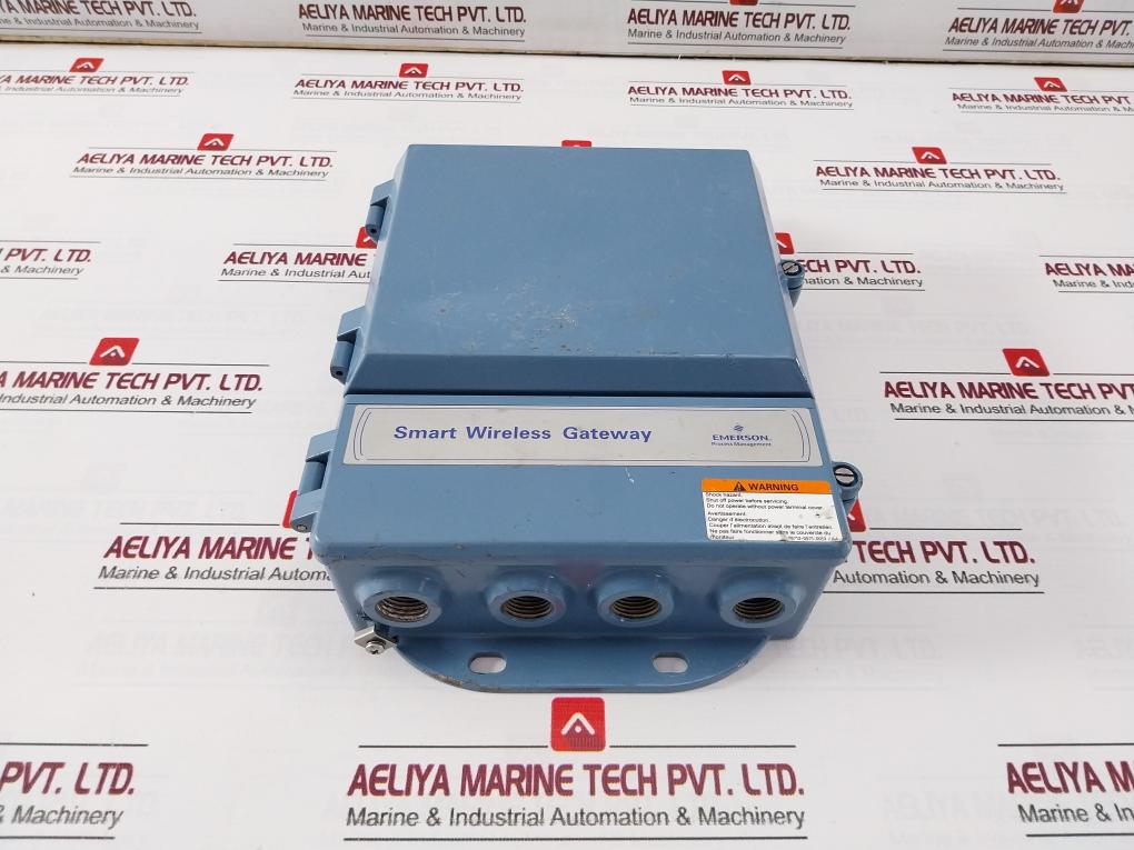 Emerson 1420A2A3A4Ndwl4 Smart Wireless Gateway 753-6026-3005/Ab 24V Dc Rev: Aa