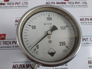 En 13190 0-200°C Thermometer 77074001