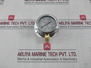 En 837-1 Glycerine Oil Filled Pressure Gauge 63 Mm 0-25Bar/Psi