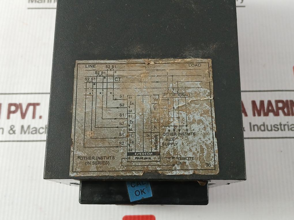 Enercon Dm 4231 Digital Panel Meter 300/5A Amps 50-60Hz En8001