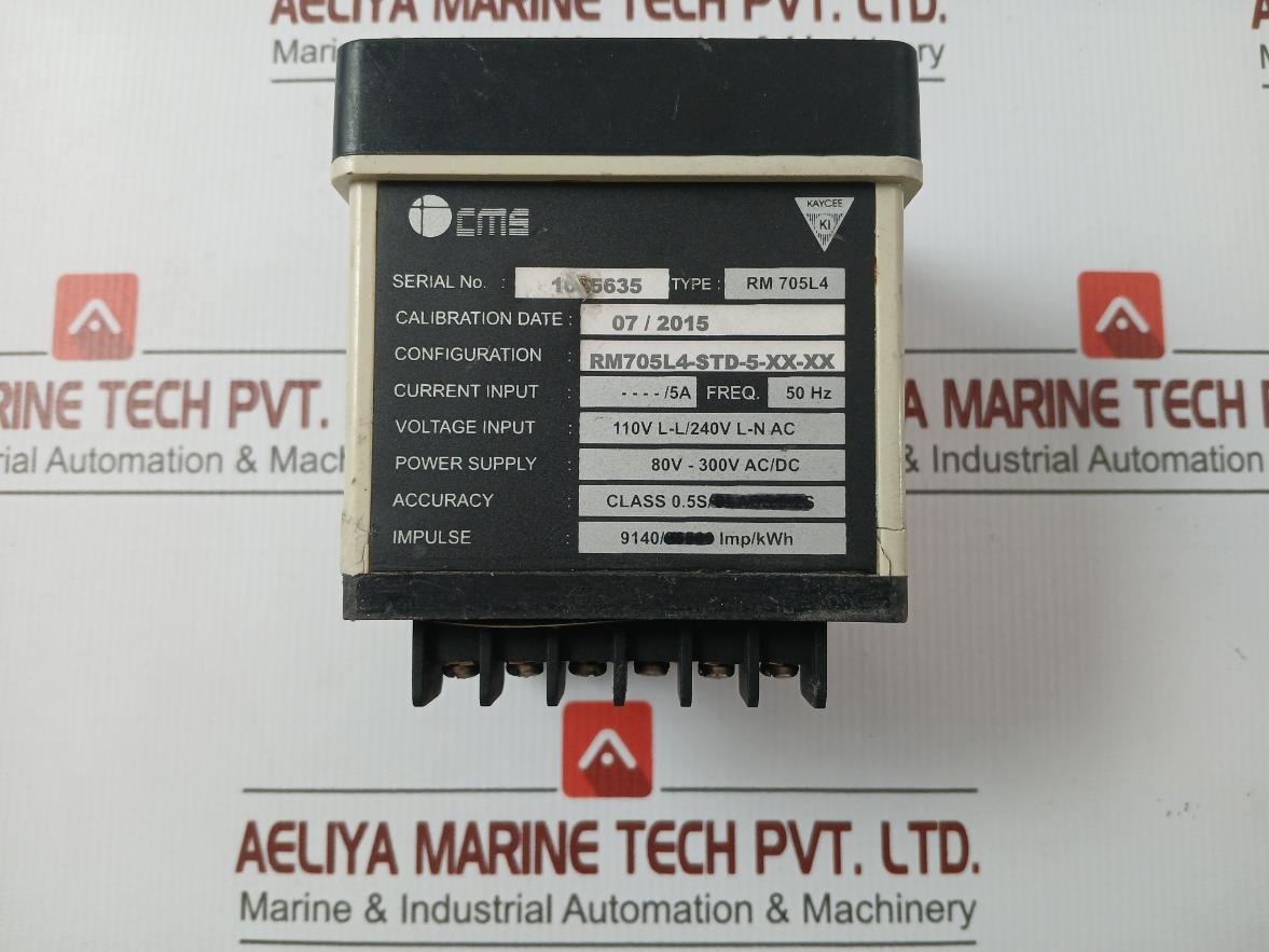 Energy Meter Class 80v-300v Rm Cms 0.5s 705l4