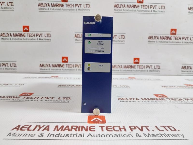 Engine Slow Turning Pcb Card 112.046.021.200  By Sulzer