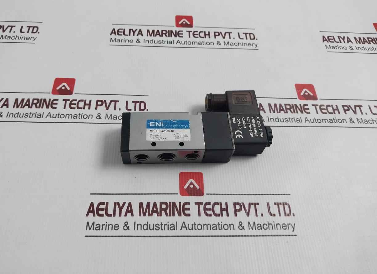 Eni 4V310-10 Solenoid Valve Ac220V 3.5Va 50/60Hz