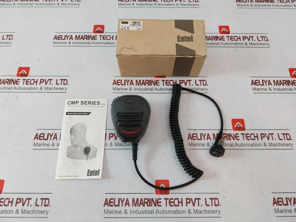 Entel Cmp750 Submersible Heavy Duty Lapel Microphone 500 Mw 75X60X35Mm V1.4