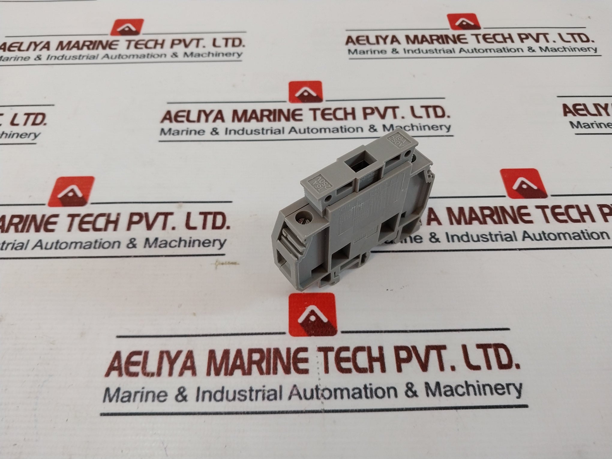 Lot of 4X Entrelec 16A 250V Terminal Block