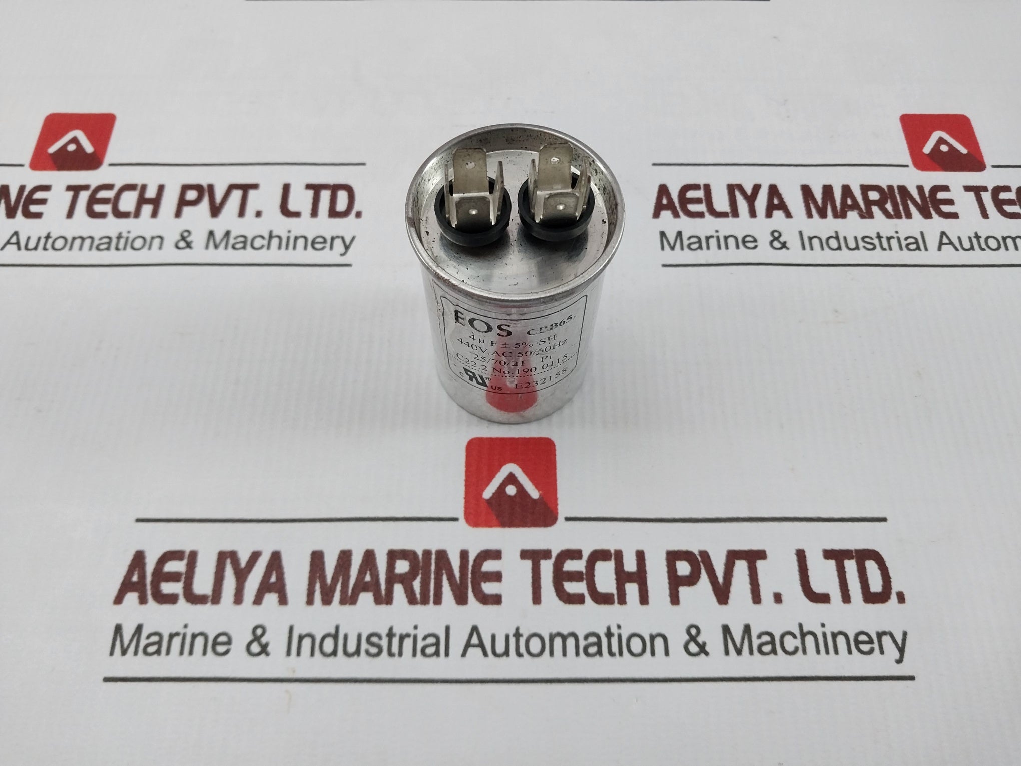 Eos Cbb65 Capacitor 440V.Ac 50/60Hz 440V.Ac 50/60Hz