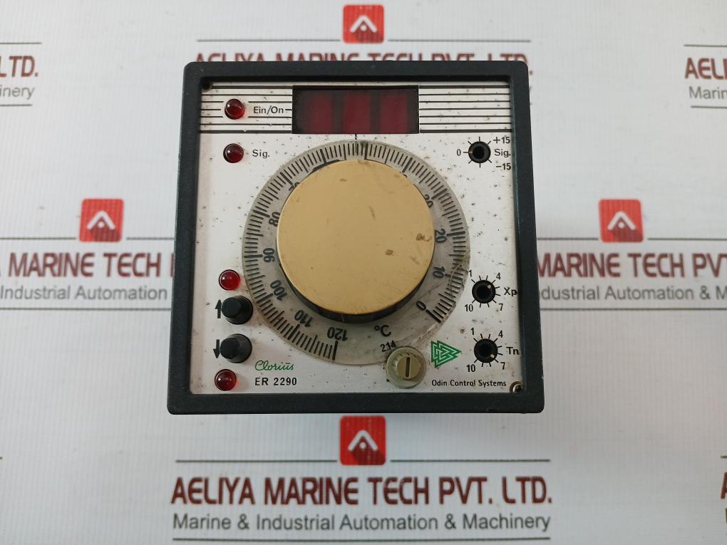 Er2290-A-D-214-230 Electronic Temperature Controller Brand Clorius 0 To 120c 230v