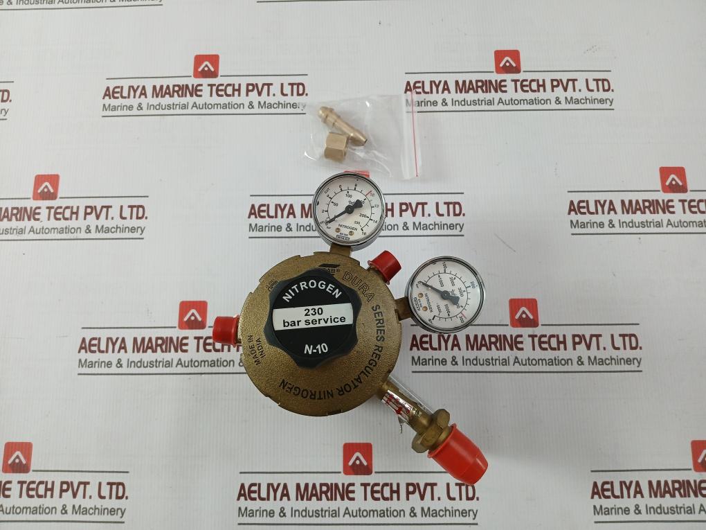Esab 433-0196-515 Nitrogen Multi Stage Regulator 230Bar 0-230Psi