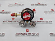 Esab 4330196525 Hydrogen Multi Stage Regulator 0-4000Psi 0-280Bar