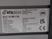 Eta Plus X12B-110 Electronic Lamp Controller Unit 440Vac 50/60Hz 29A Ip54