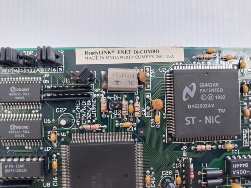 Ethernet Network Interface Card 16-Combo By Compex Enet