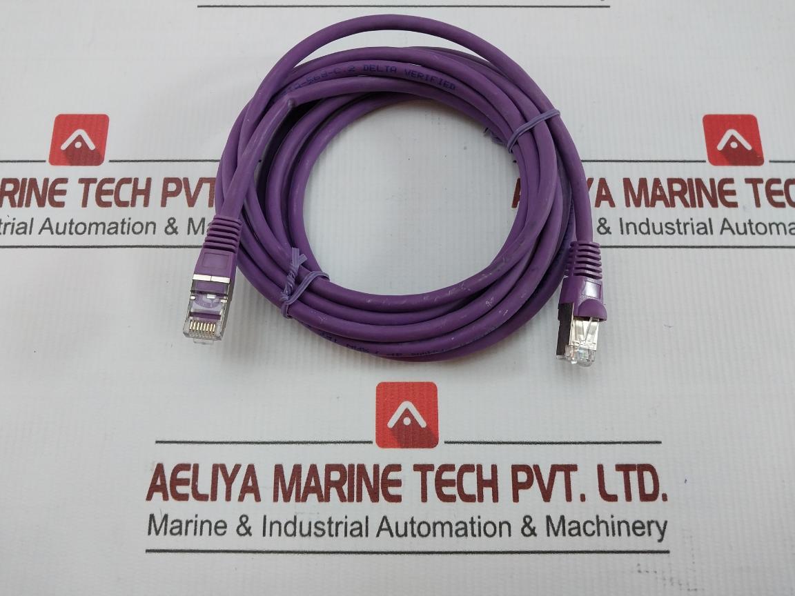 Ethernet Patch Cable Verified Anr Ansi/Tia-568-F By Delta