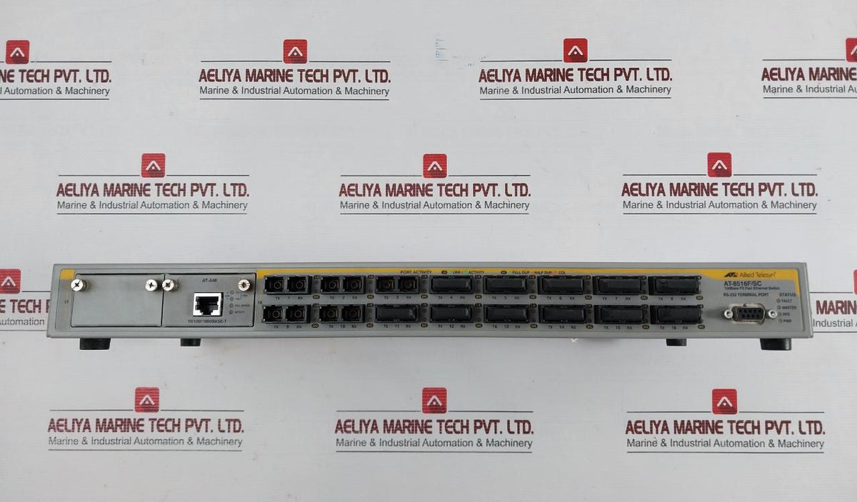 Ethernet Switch Power At-8516f/Sc Allied Telesyn - 100-240vac 50/60hz
