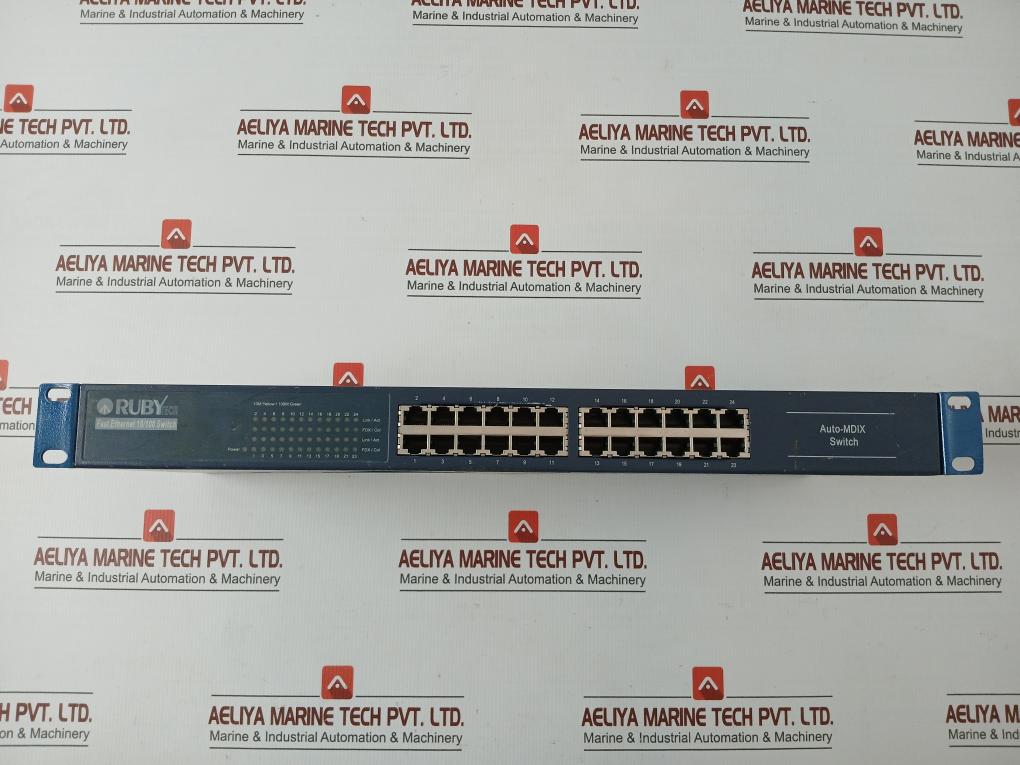Ethernet Switch Ruby Tech Used Condition 50-60hz