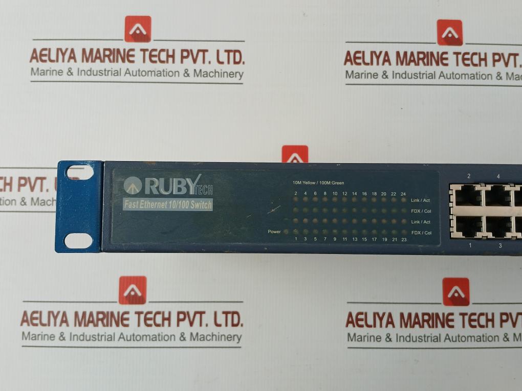 Ethernet Switch Ruby Tech Used Condition 50-60hz