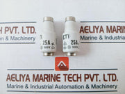 Lot of 8X ETI 25A Diazed Fuse GL 4260 500V
