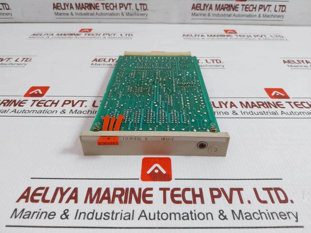 Eu12-3 Control Module Brand Siemens