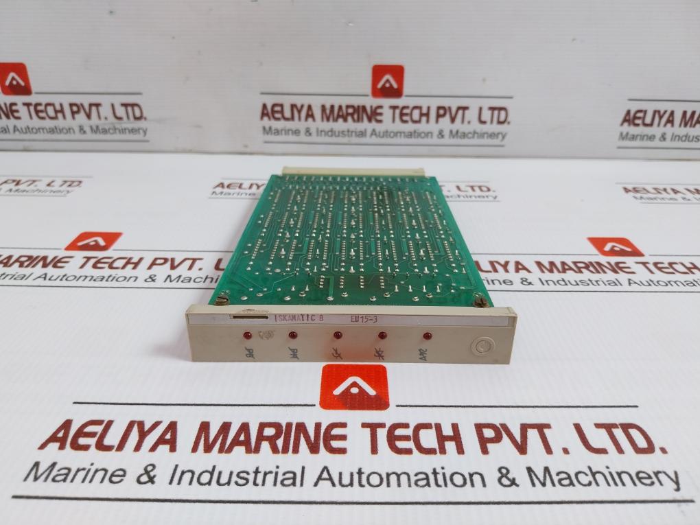 Eu15-3 Binary Signal Pcb Module By Siemens