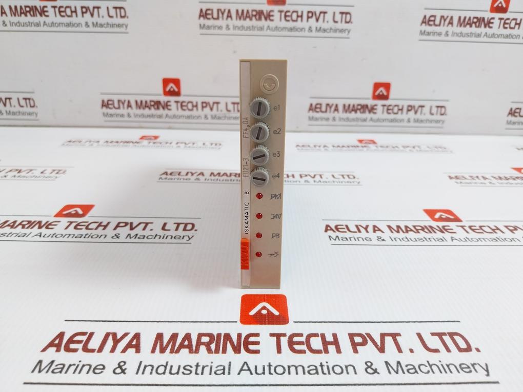 Eu21-3 Ff4,0a Iskamatic B Process Control Module By Siemens