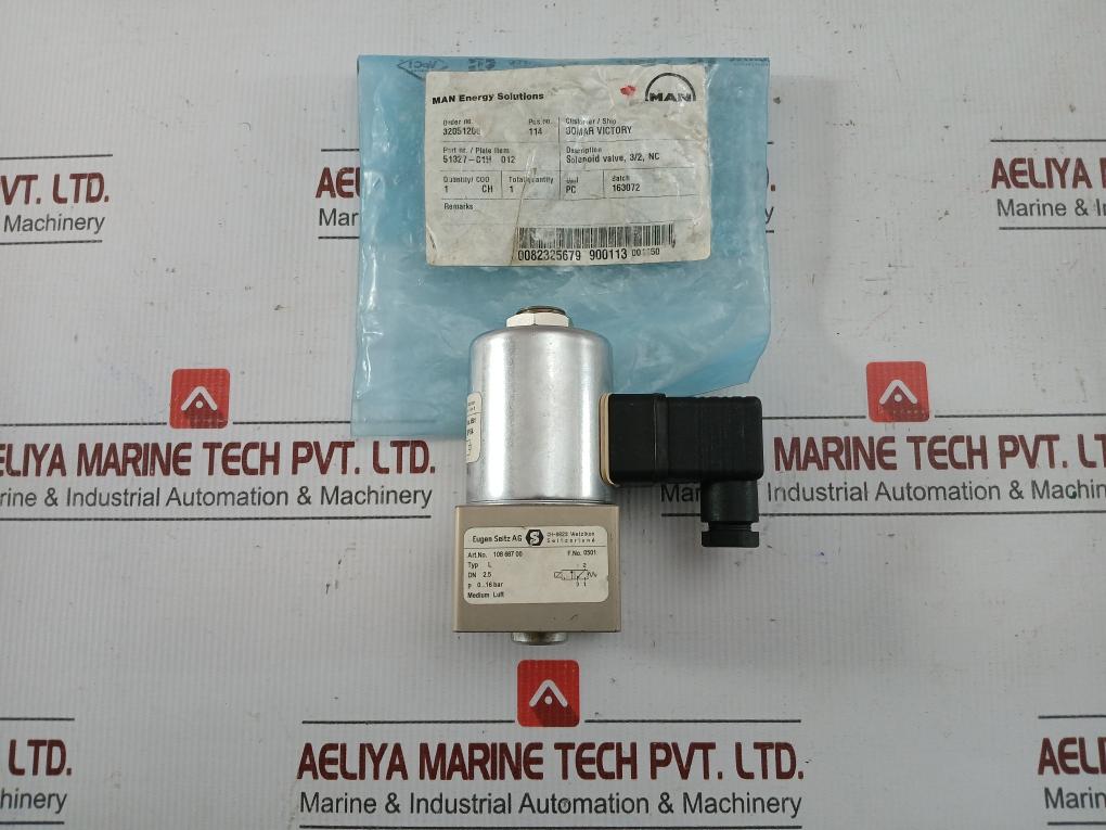 Eugen Seitz 108 687 00 Solenoid Valve Ip54 24v Dc